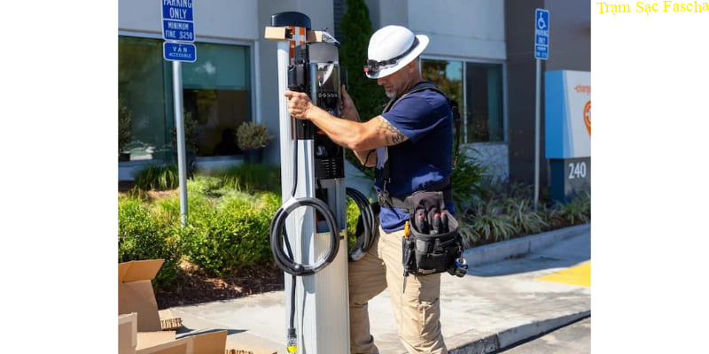 Quy trình lắp đặt trạm sạc DC tại nhà của Fascha