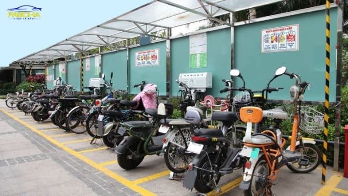 Chi tiết về mô hình trạm sạc xe máy điện cho nhà đầu tư