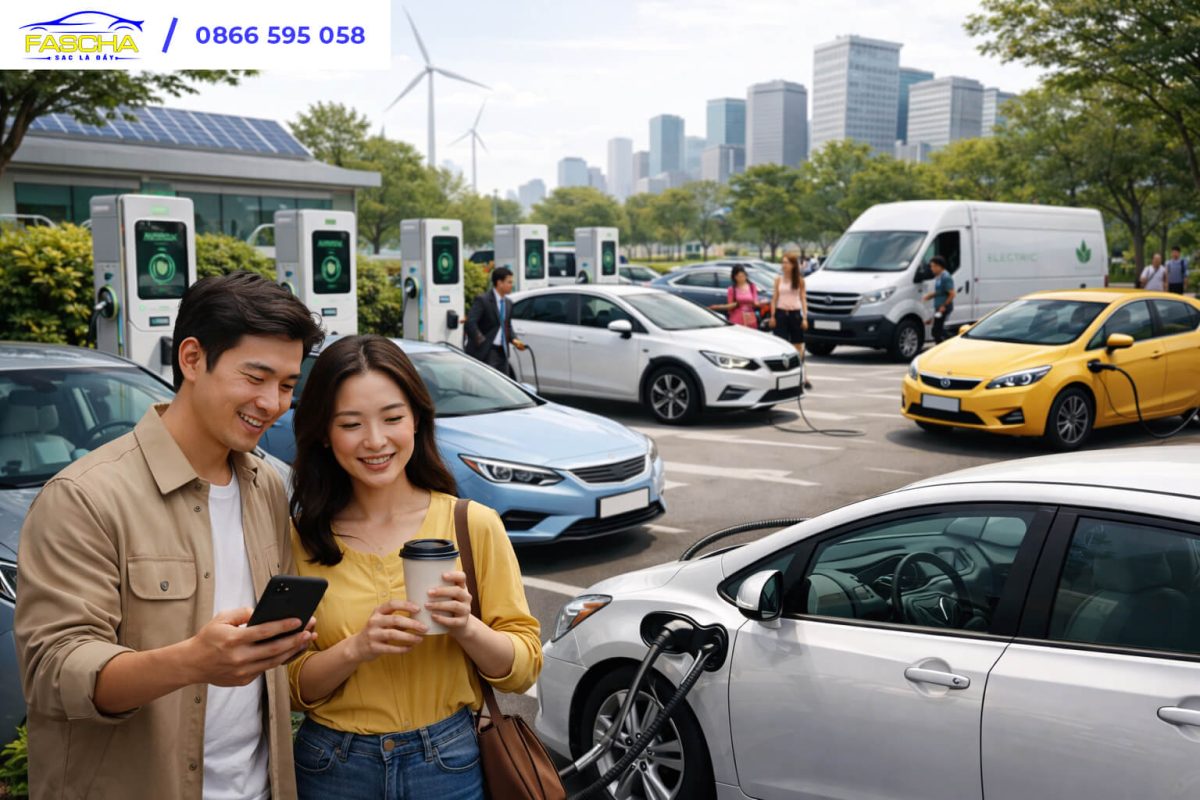 Trạm sạc và những rủi ro trong cuộc cách mạng xe điện