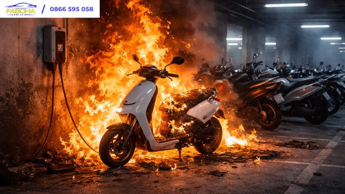 Sạc xe đạp điện gây cháy nhà ở Tuyên Quang