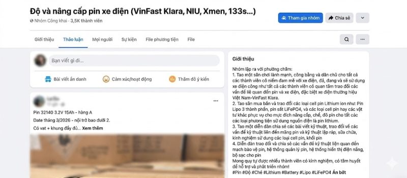 Trào Lưu Độ Pin Xe Điện Bùng Nổ