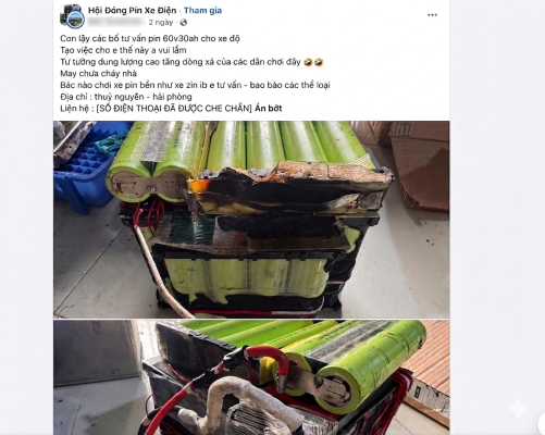 Trào Lưu Độ Pin Xe Điện Bùng Nổ