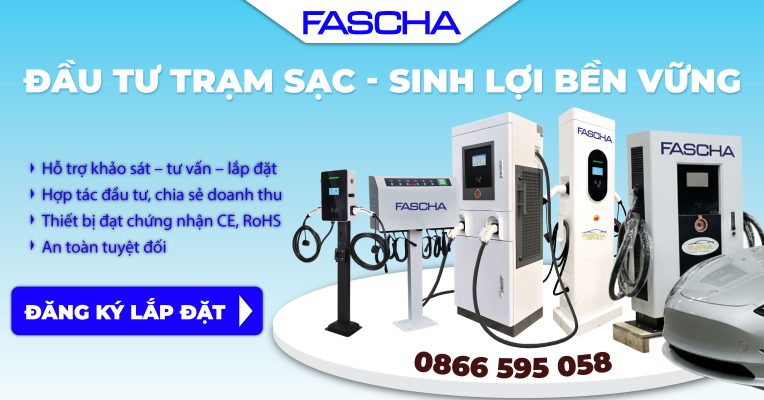 công suất trạm sạc xe điện