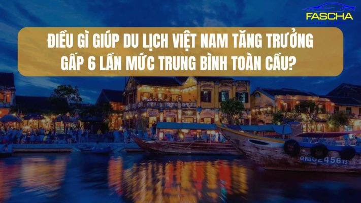 Du lịch Việt Nam tăng trưởng gấp 6 lần mức trung bình thế giới