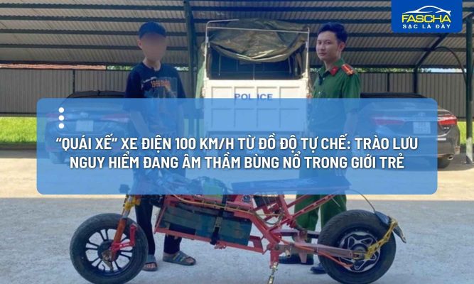 Quái xế xe điện