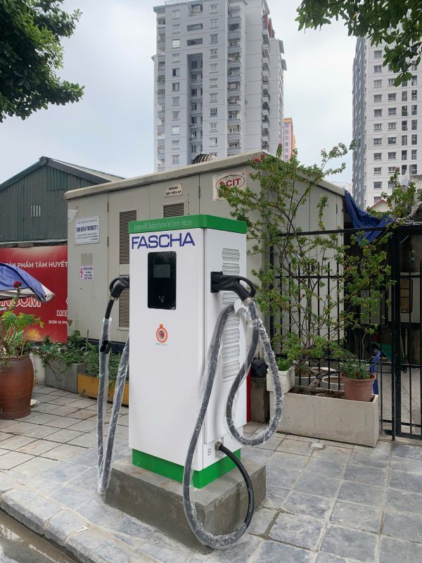 trạm sạc công cộng cho xe điện