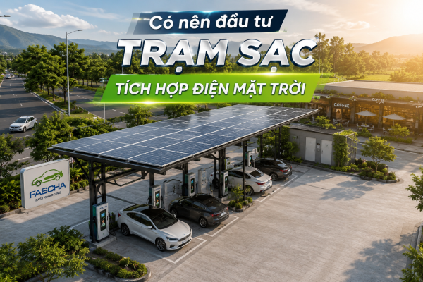 Đầu tư trạm sạc điện mặt trời