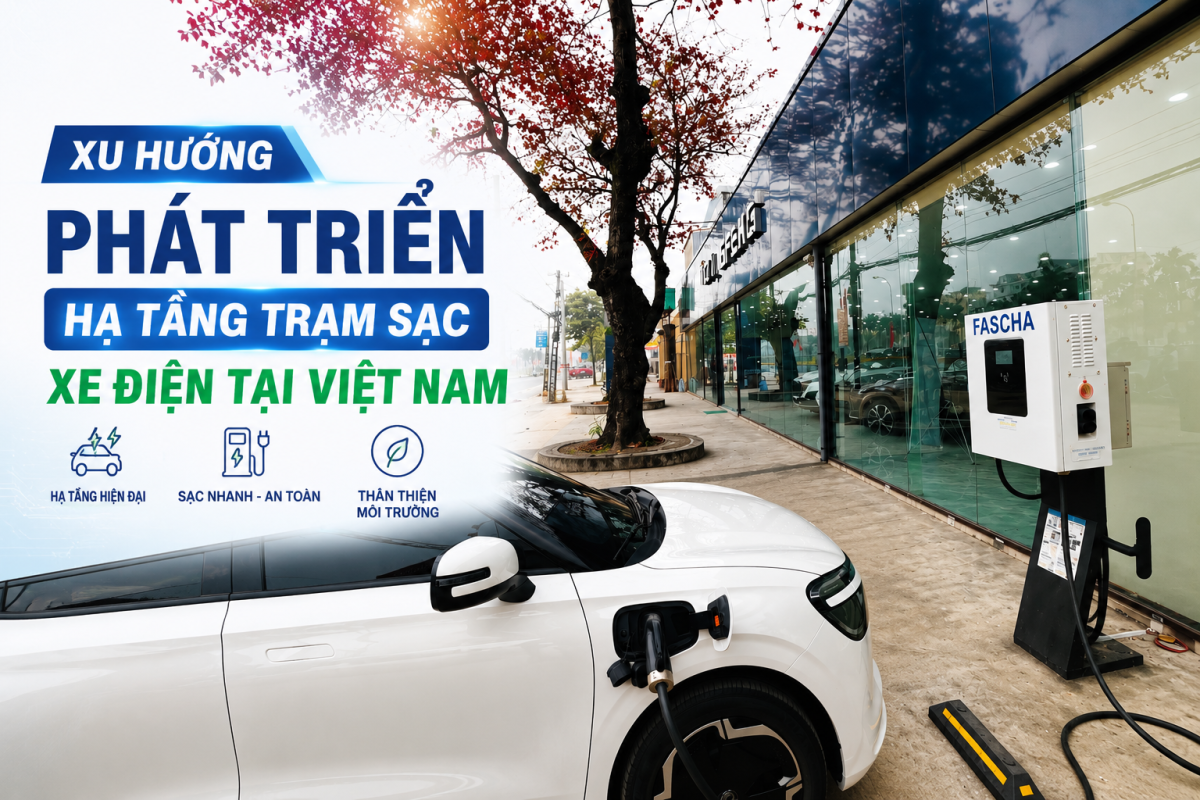 Phát triển hạ tầng trạm sạc