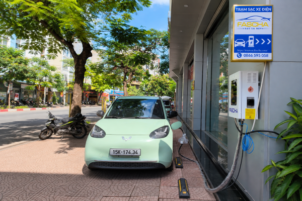 Trạm sạc xe điện công khai chi phí