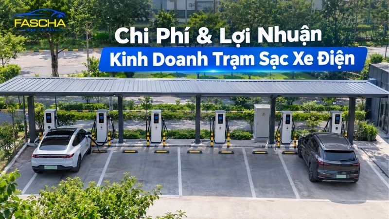Kinh doanh trạm sạc xe điện