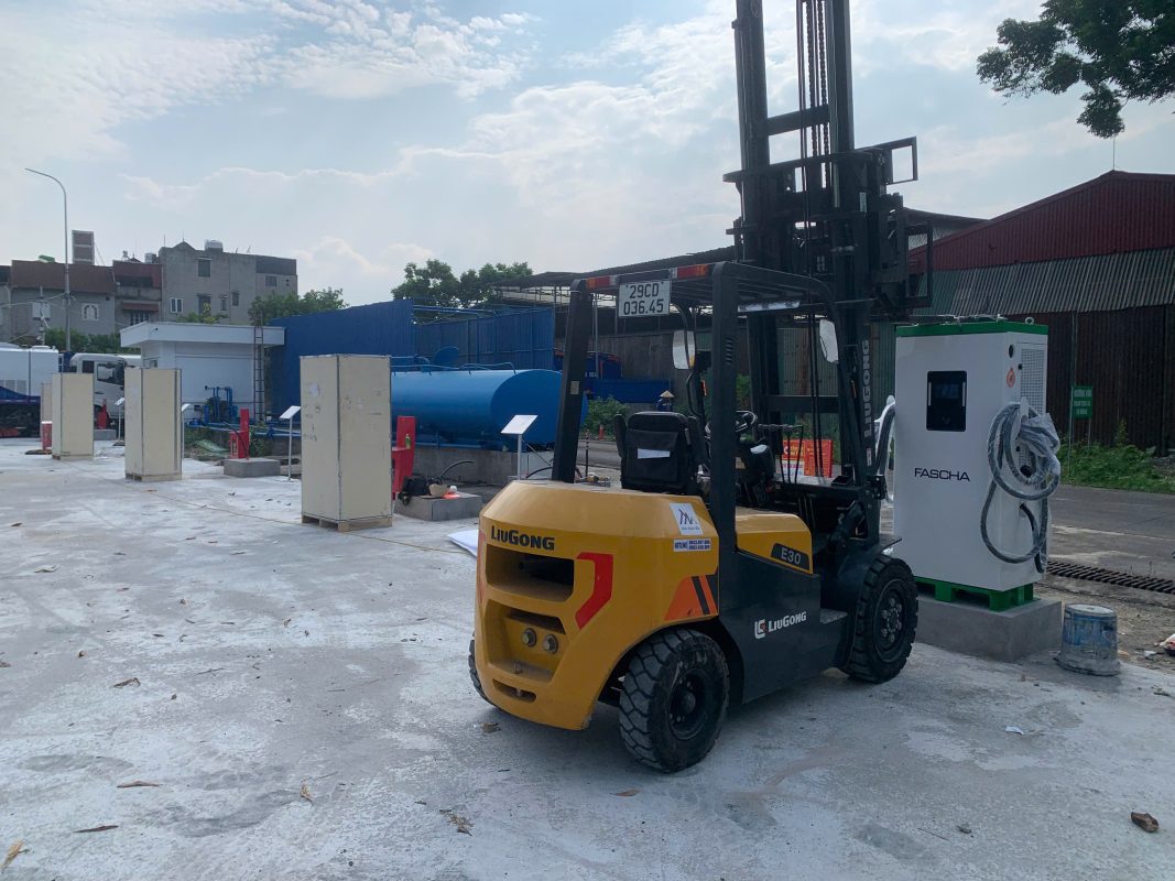 Lắp đặt trạm sạc xe điện