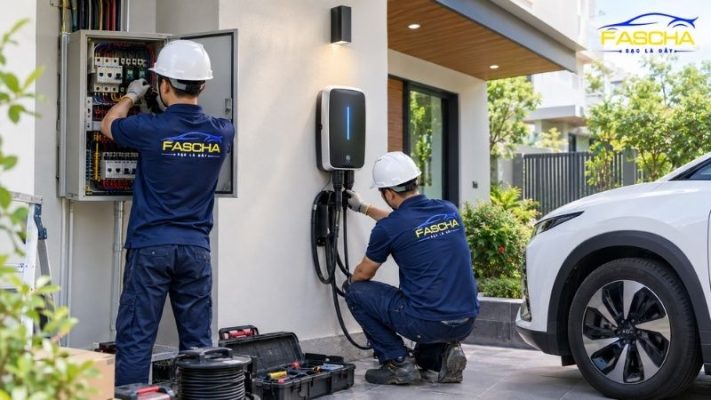 Điều kiện lắp trạm sạc xe điện tại nhà