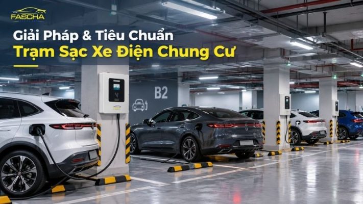 Tiêu chuẩn trạm sạc xe điện chung cư