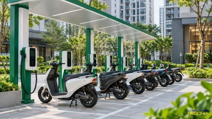 Kinh doanh trạm sạc xe máy điện