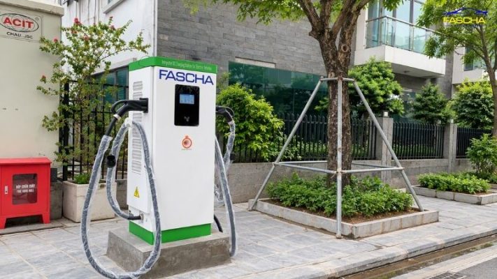 quy chuẩn trụ sạc xe điện
