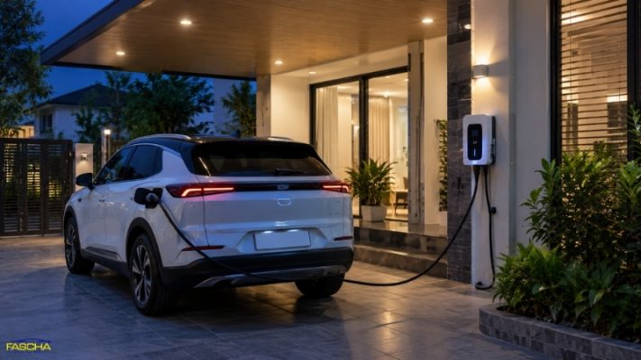 Lắp trụ sạc AC tại nhà