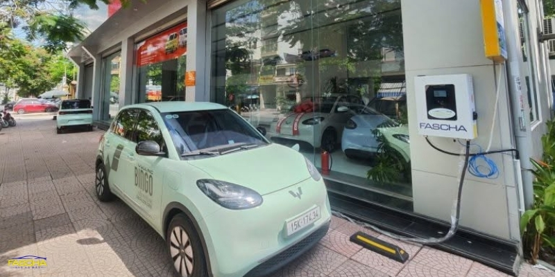 Lắp trụ sạc AC tại nhà cho xe điện