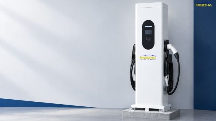 trụ sạc xe điện fascha 22kw